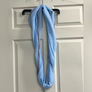 2 CHIC Blue Boho Infinity Scarf - VGUC